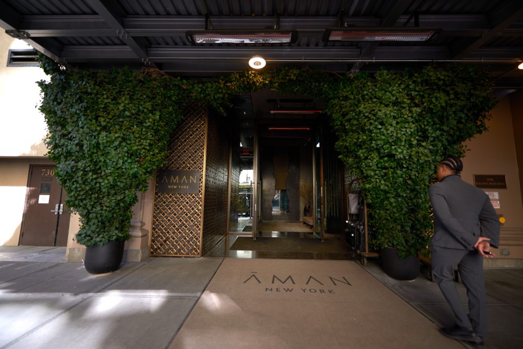 Aman New York - Lobby entrance