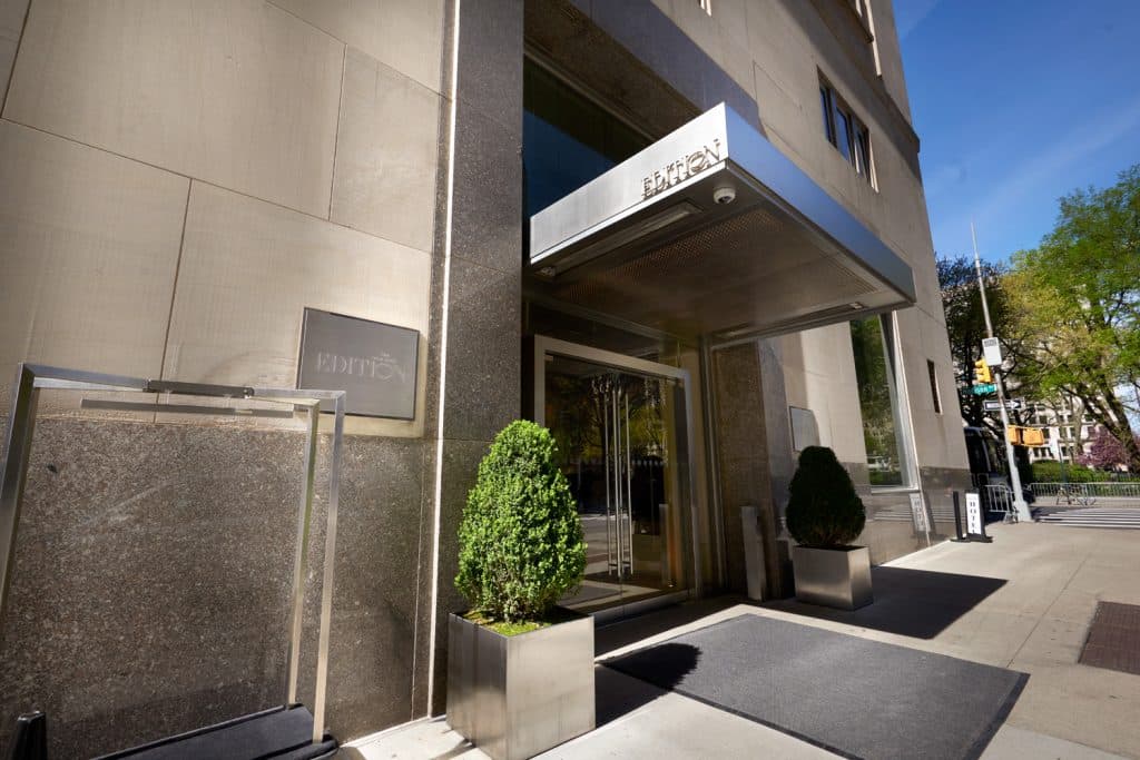 The New York EDITION - Lobby entrance