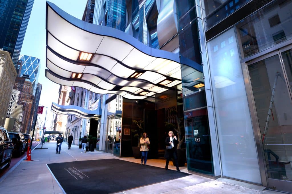 Park Hyatt New York - Lobby entrance