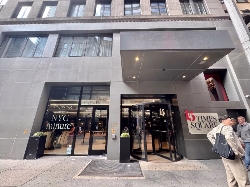 45 Time Square Hotel - Entrance