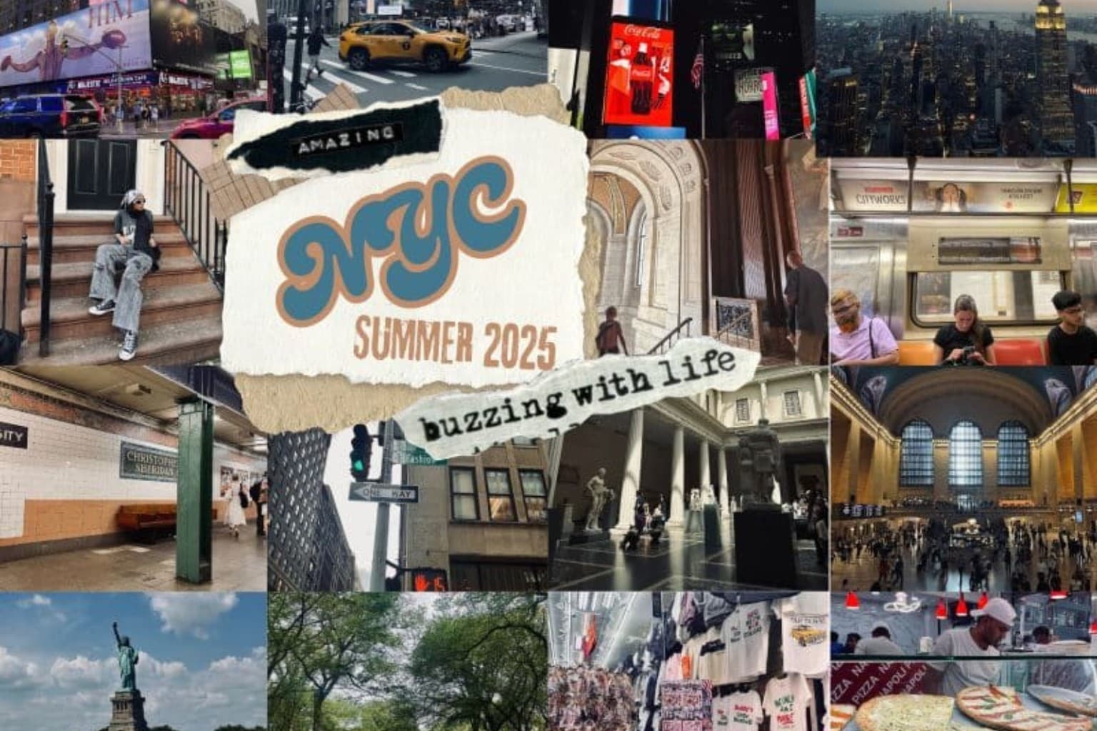 Photo-Collage-of-NYC-Summer-Trip
