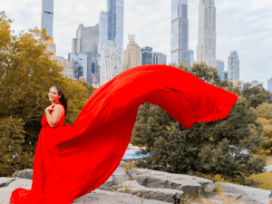 Flying Dress Photoshoot