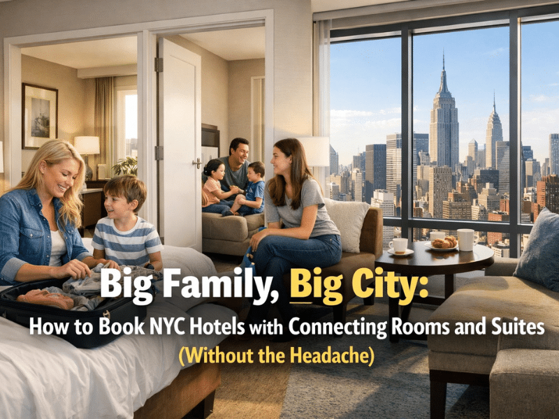 Big Family, Big City - How to Book NYC Hotels with Connecting Rooms