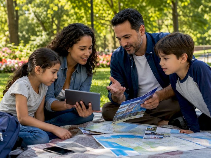 Family planning NYC tour with children